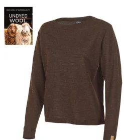 NLS TUNABO, 100% OFÄRGAD ULL — COFFEE BEAN