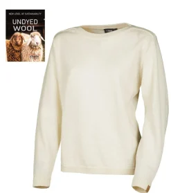 NLS TUNABO, 100% OFÄRGAD ULL — NATURAL WHITE