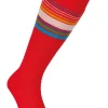 RETRO-SKI SOCK — CHILLI RED