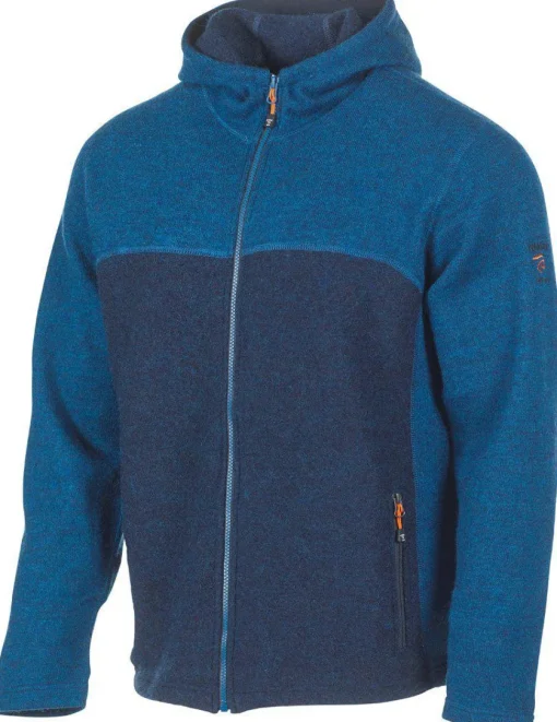 RON HOOD, 100% FILTAD ULL — ELECTRIC BLUE