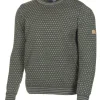 SVERRE CREWNECK, 100% ULL — LODEN GREEN