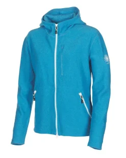 TARA HOOD, 98% ULL — TURQUOISE