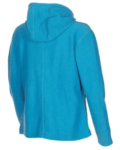TARA HOOD, 98% ULL — TURQUOISE