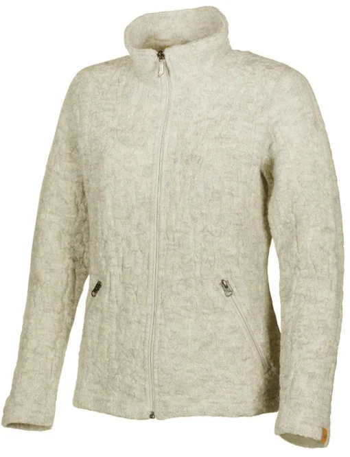 TUVA JAQUARD, 100% FILTAD ULL — LIGHT SILVER GREY