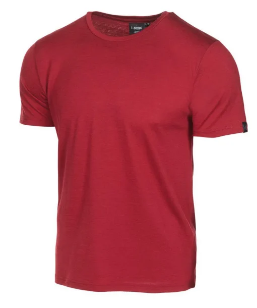 UNDERWOOL CEASAR T-SHIRT — ROYAL CHERRY