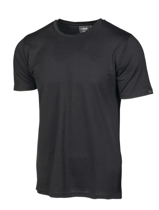 UNDERWOOL CEASAR T-SHIRT — BLACK