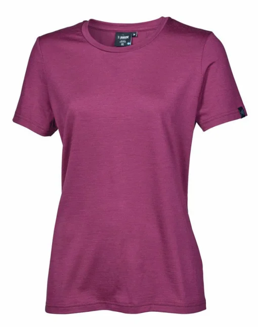 UNDERWOOL CILLA T-SHIRT — LILAC ROSE