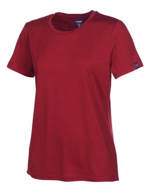 UNDERWOOL CILLA T-SHIRT — ROYAL CHERRY