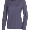 UNDERWOOL MERINO LONG SLEEVE — STEELBLUE