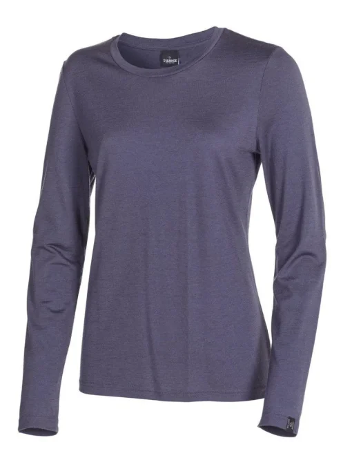 UNDERWOOL MERINO LONG SLEEVE — STEELBLUE