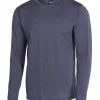 UNDERWOOL MERINO LONG SLEEVE MALE — STEELBLUE