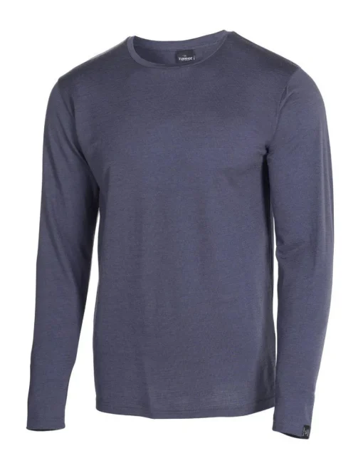 UNDERWOOL MERINO LONG SLEEVE MALE — STEELBLUE
