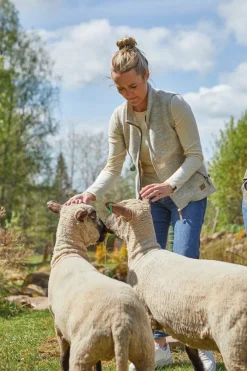 UNDERWOOL MERINO LONG SLEEVE — NATURAL WHITE