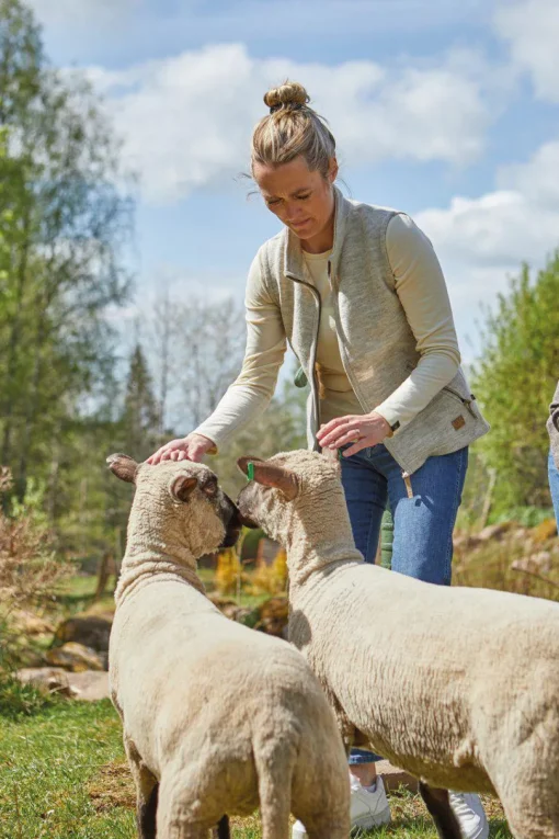 UNDERWOOL MERINO LONG SLEEVE — NATURAL WHITE