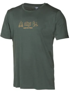 UW CEASAR ADVENTURE, 100% EXTRA FIN MERINO ULL — RIFLE GREEN