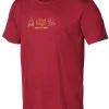 UW CEASAR ADVENTURE, 100% EXTRA FIN MERINO ULL — ROYAL CHERRY