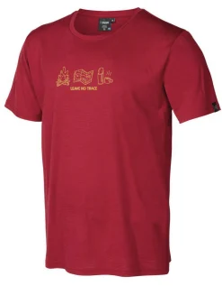 UW CEASAR ADVENTURE, 100% EXTRA FIN MERINO ULL — ROYAL CHERRY