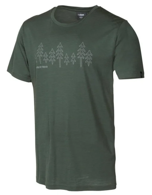 UW CEASAR FIR, 100% EXTRA FIN MERINO ULL — RIFLE GREEN