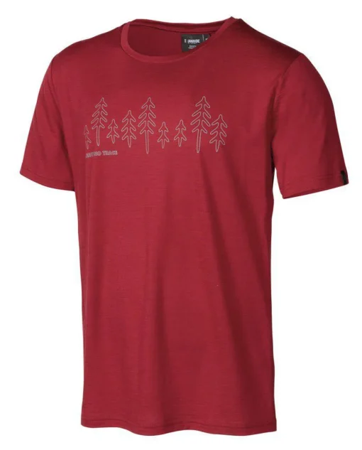 UW CEASAR FIR, 100% EXTRA FIN MERINO ULL — ROYAL CHERRY