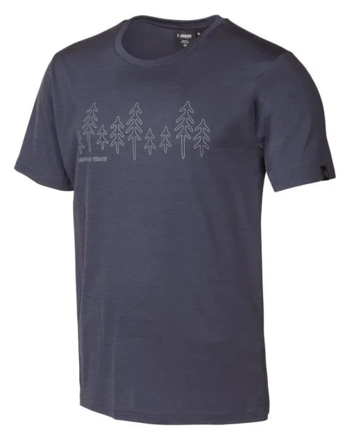 UW CEASAR FIR, 100% EXTRA FIN MERINO ULL — STEELBLUE