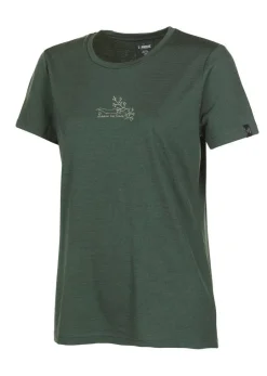 UW CILLA VINE, 100% EXTRA FIN MERINO ULL — RIFLE GREEN