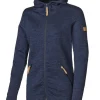 VANJA HOOD, 69% ULL — LIGHT NAVY
