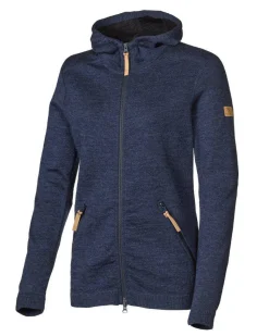 VANJA HOOD, 69% ULL — LIGHT NAVY