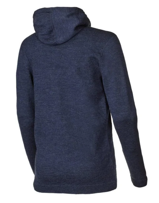VANJA HOOD, 69% ULL — LIGHT NAVY