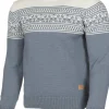 VIDAR CREWNECK, 100% ULL — ZEN BLUE