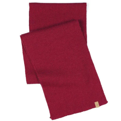 VIDE SCARF — DEEP RED