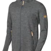 VOLMAR FULL ZIP, 69% ULL — GREY