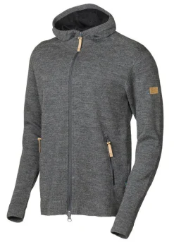 VOLMAR FULL ZIP, 69% ULL — GREY