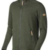 VOLMAR FULL ZIP, 69% ULL — LODEN GREEN