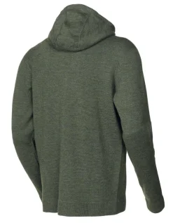 VOLMAR FULL ZIP, 69% ULL — LODEN GREEN