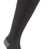 WOOL SOCK COMPRESSION — BLACK