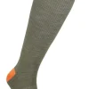 WOOL SOCK COMPRESSION — LODEN GREEN