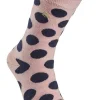 WOOL SOCK DOT — PINK