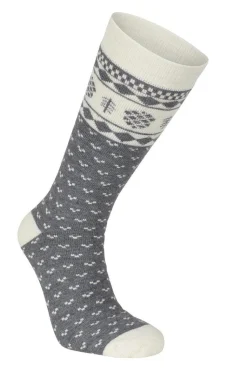 WOOL SOCK FOLKLORE — GREY