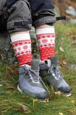 WOOL SOCK FOLKLORE — GREY