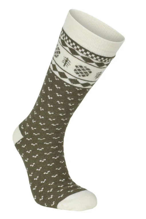 WOOL SOCK FOLKLORE — LODEN GREEN