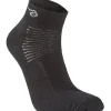 WOOL SOCK LOW — BLACK