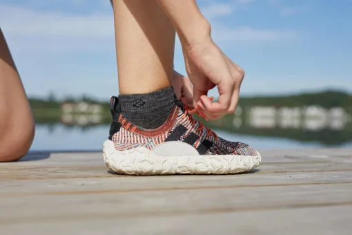 WOOL SOCK LOW — LIGHT NAVY