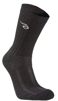 WOOL SOCK TREKK — BLACK