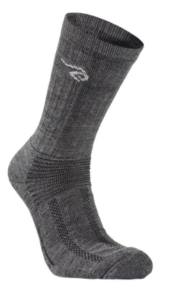 WOOL SOCK TREKK — GREY MARL