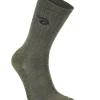 WOOL SOCK TREKK — LODEN GREEN