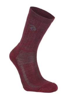WOOL SOCK TREKK — RUBY WINE